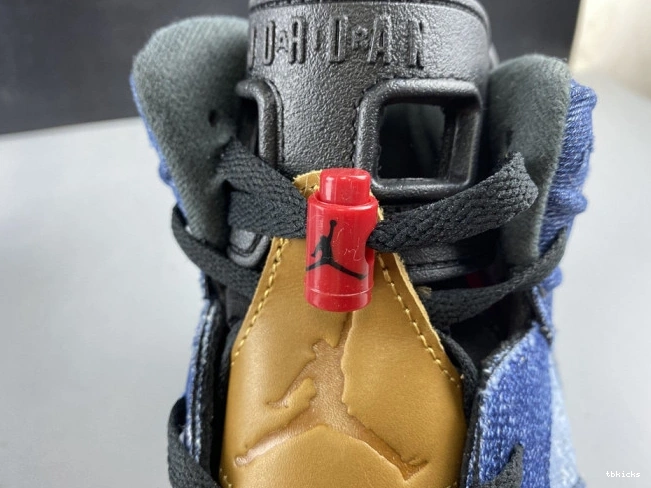 Rep TB Washed 6 Jordan Denim Air CT5350-401 0707